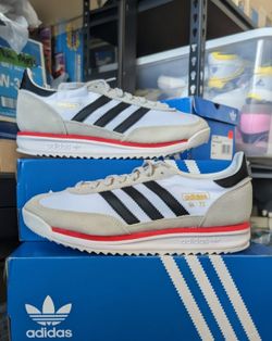 New Adidas SL RS 72 White Red Black Classics Originals New 11 & 11.5 and 12 Samba Superstar