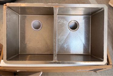Stainless Steel Double Basin Undermount Kitchen Sink