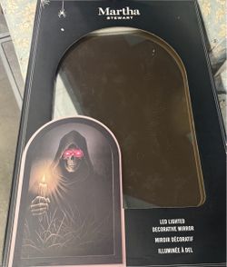 Martha Stewart Halloween Grim Reaper mirror