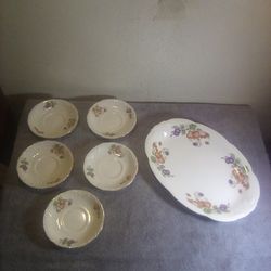 Royal Kent Poland Porcelain Fruit Garland