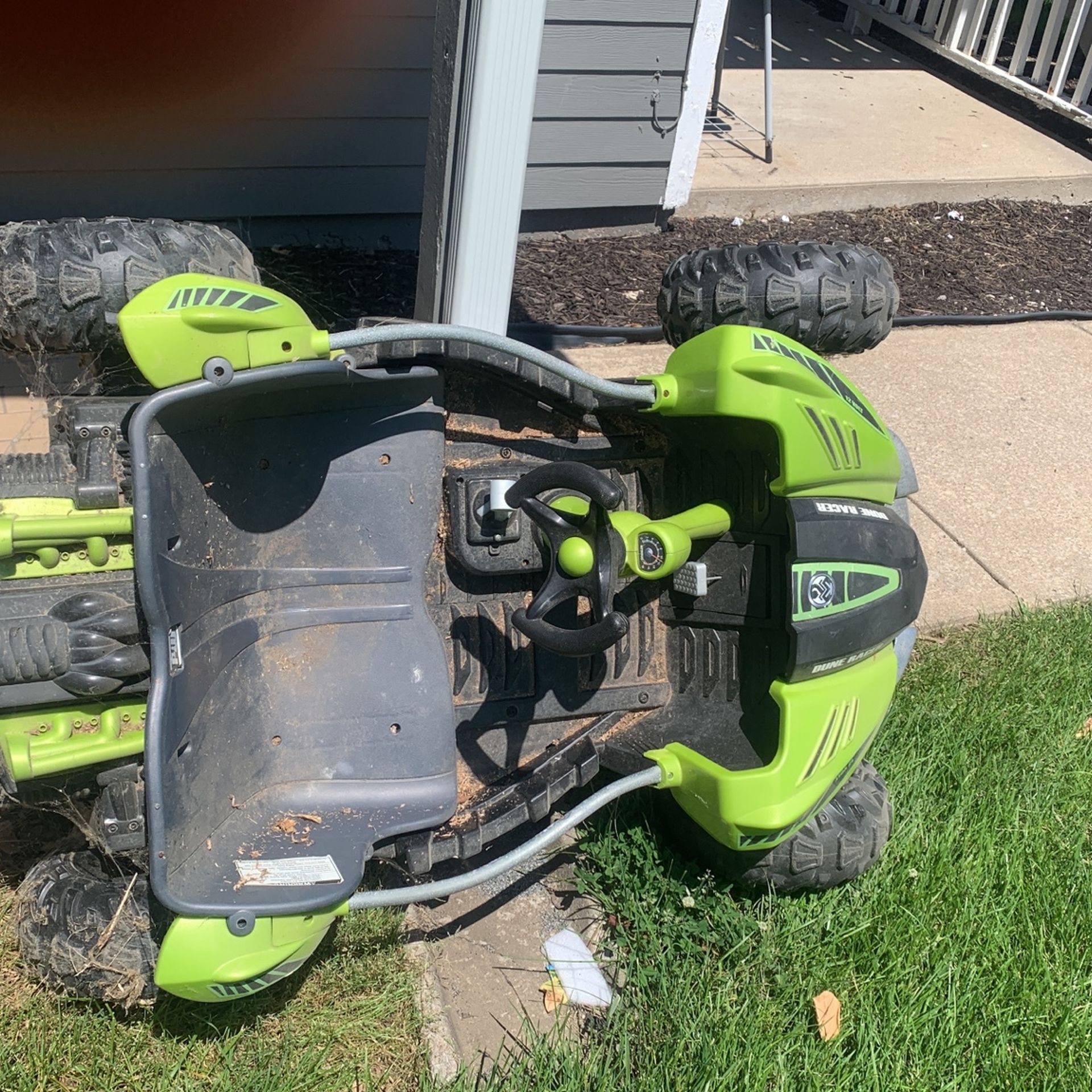 Little Desk And Toddler 4 Wheeler
