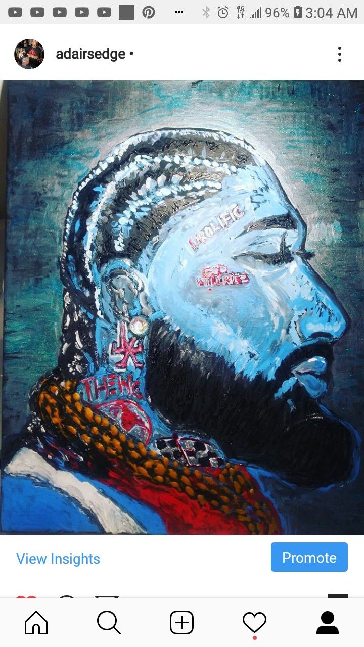 Nipsey Hussle Blue Print