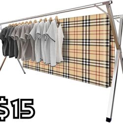 [NEW] Adjustable Clothes Drying Rack 50"-78" 