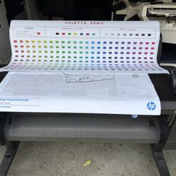 Hp Design Jet T930 Wide Format Printer:36inch Color And Black And White