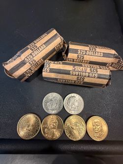$1 coins