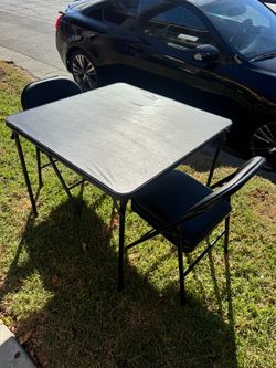 Foldable Table & Chairs