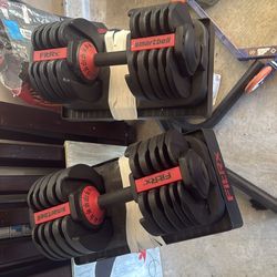 Fit rx dumbbells with stand
