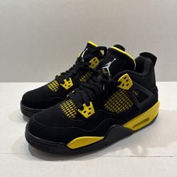 Jordan 4 Retro Thunder 2023 GS 408452-017 Size 5.5Y (B Grade) no box