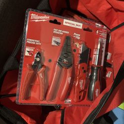 Milwaukee Tool Set 4 Pcs 