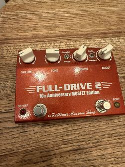Fulltone Fulldrive 10th Anniversary Full Drive