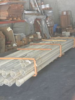 PVC pipe, 4" x 20'