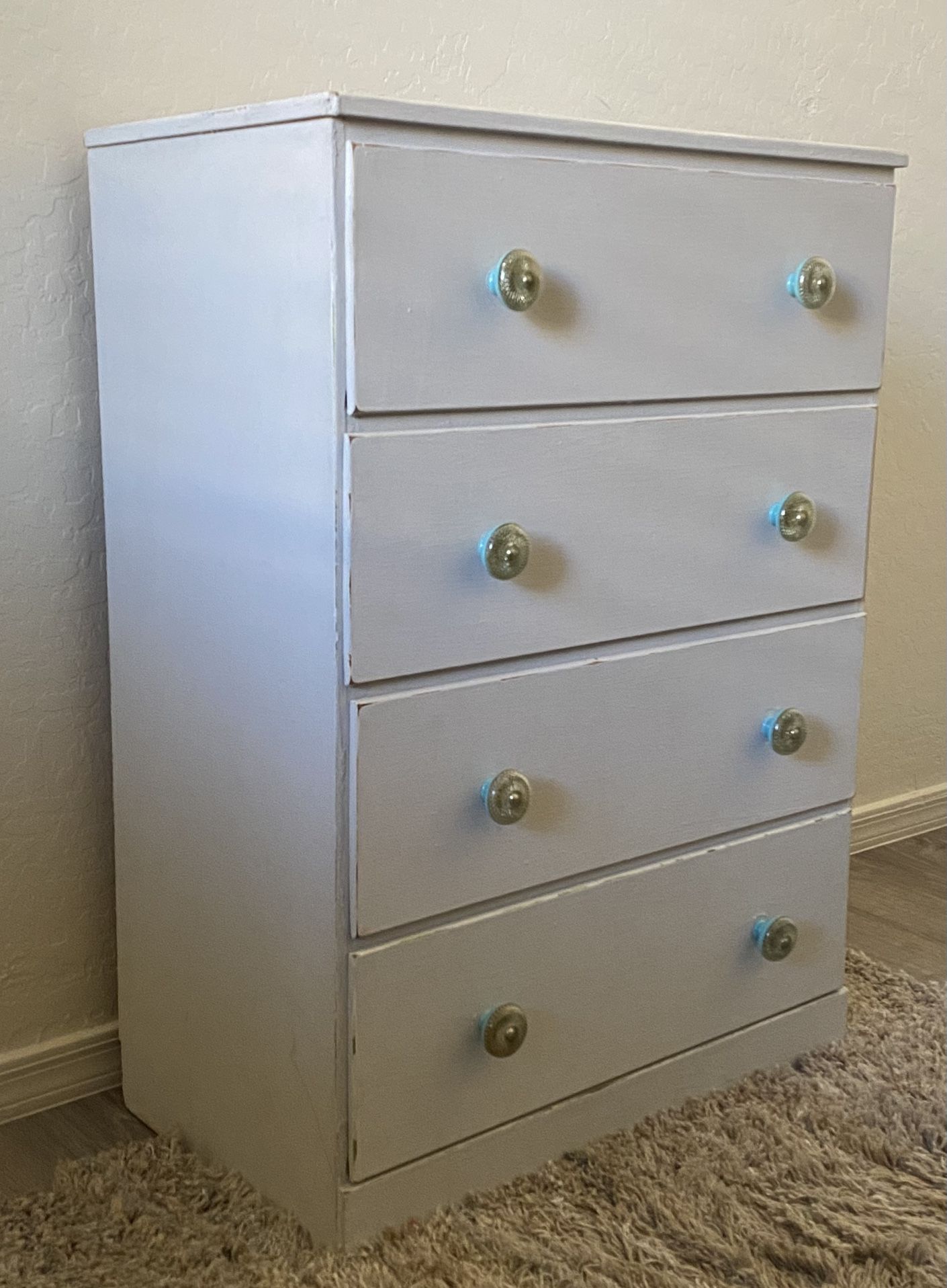 Grey Shabby Chic Small Dresser