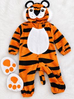 Baby Tiger Costume – Size 6–12 Months
