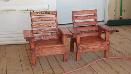 Hand made toddler bench