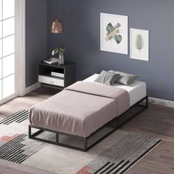 Zinus Twin Bed frame Metal And Wood