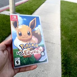 Lets Go Pokémon Eevee For Nintendo Switch 