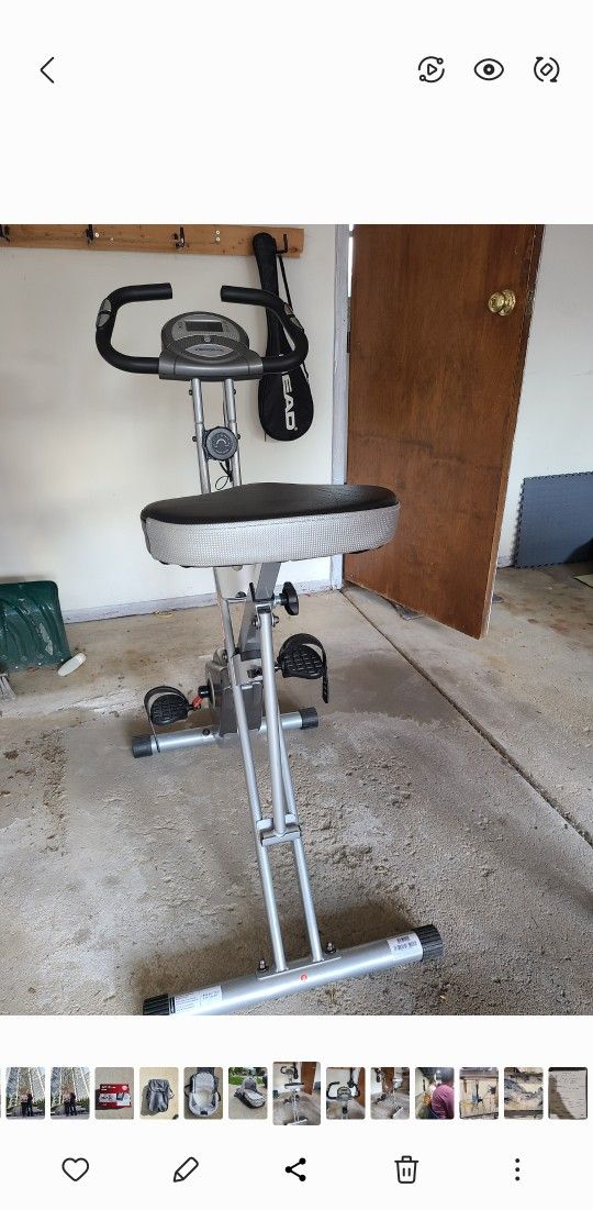 Exerpeutic Folding Exercise Bike