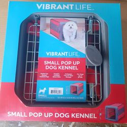 NEW Portable Dog Kennel. Foldable pop up design for small dogs up to 25lbs