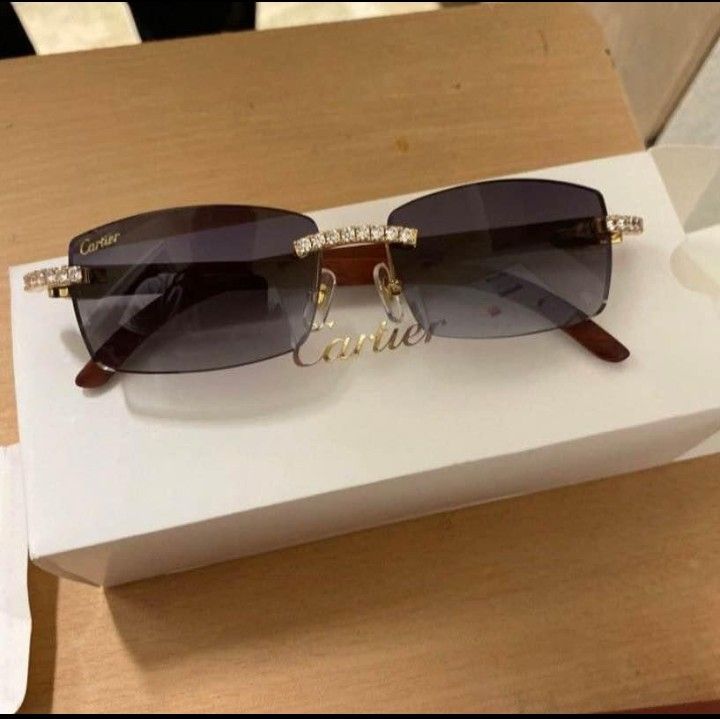 Cartier Wood Sunglasses  & Accessories