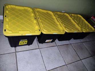Plastic totes