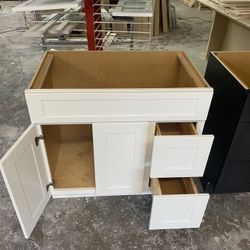 Vanity Sink Base Cabinet 36"x 21" | 2 Drawers | $396