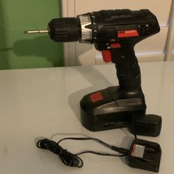 Drill Master Cordless Drill With Charger 