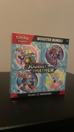 1 Pokemon Journey Together Booster Bundle