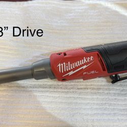 M12 Fuel 3/8 Drive Extended Reach Ratchet With Protective Boot 