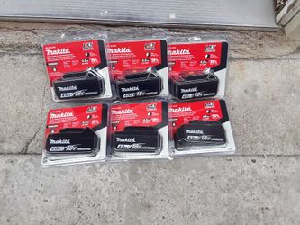 Makita 18volt Batterys 4.0ah $45 Firm