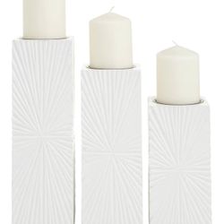 Carved Candle Holder