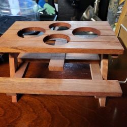 Picnic Table BBQ Condiment Caddy Holder