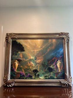 Dale Terbush Limited edition giclee on canvas titled "Return to the Enchantment"