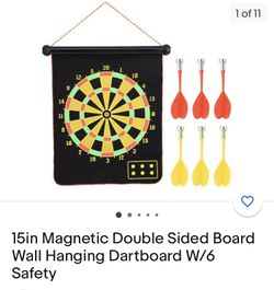JORDAN MARK MAGNETIC DART SET- New.     