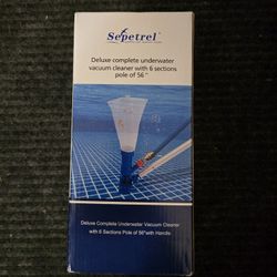 Sepetrel Deluxe Underwater Vacuum Cleaner