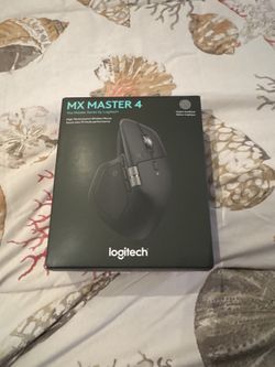 Logitech MX Master 4 – High-Performance Wireless Mouse, Graphite (New)
