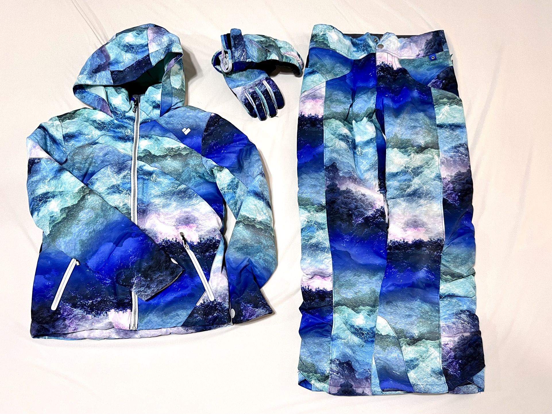 OBERMAYER Ski Snowboard Full Set Junior