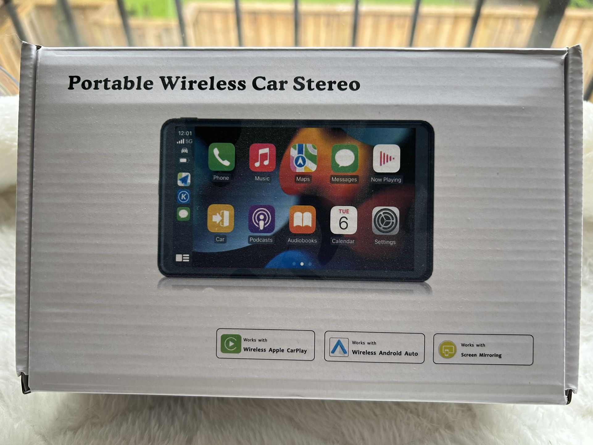 Car Screen HD Portable 7” Touch with Camera