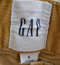Gap corduroy  shorts