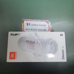 JBL Flip 7 Speaker Brand New - $1 Down! Save Big with Up to 1-Year Warranty 🔥