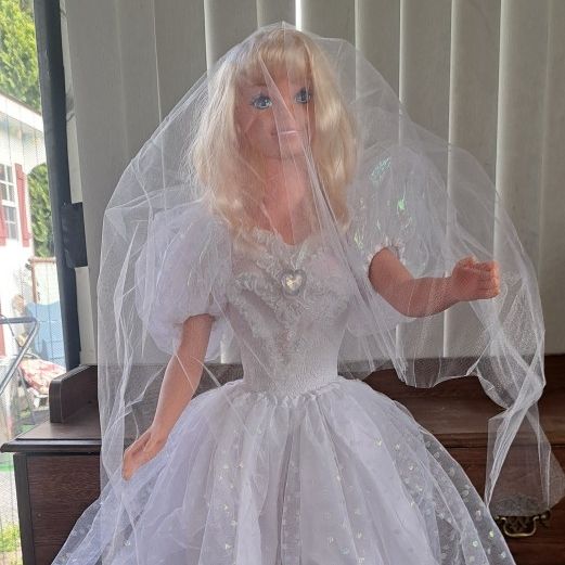 My Size Barbie Bride