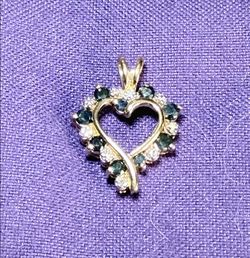 925 Silver heart pendant