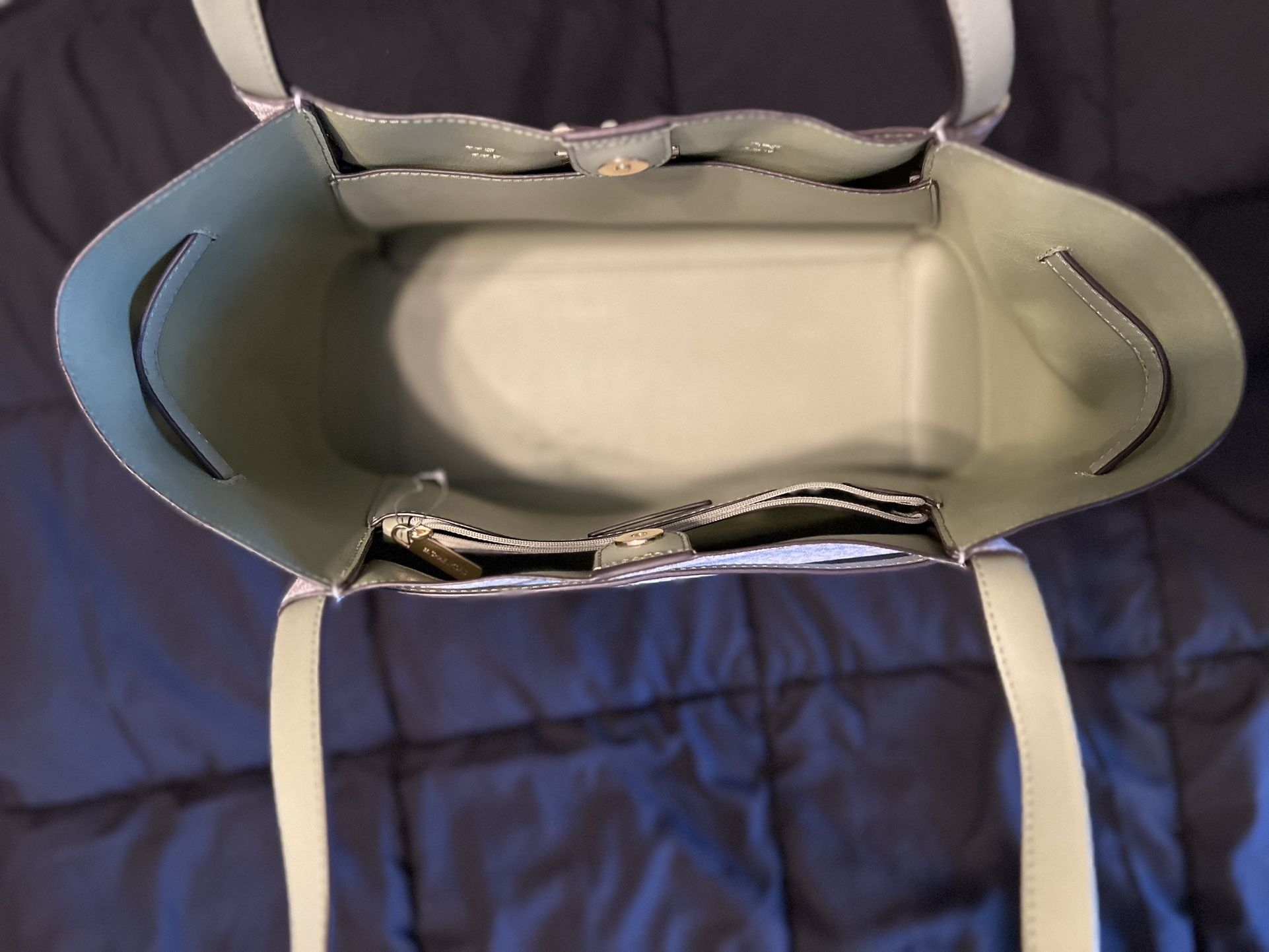 Green Michael Kors Handbag