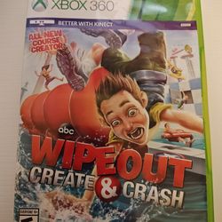Xbox 360 WipeOut Create  & Crash