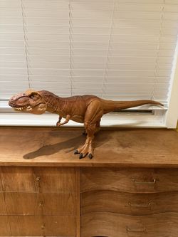 Mattel Jurassic World Super Colossal Tyrannosaurus T Rex Figure Huge Dinosaur