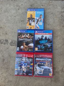 Ps4 and ps3 games all for $15 in upland ca no delivery
