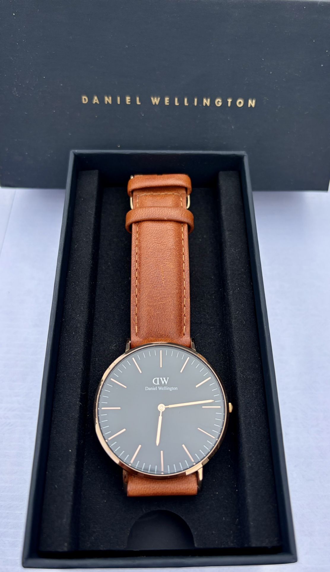 Classic St Mawes Black Rose Gold