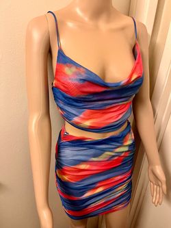 Woman’s two piece dress