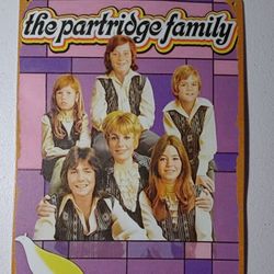 Metal Sign 70s Tv Show Partridge Family Classic Vintage Wall Art Room Aesthetic