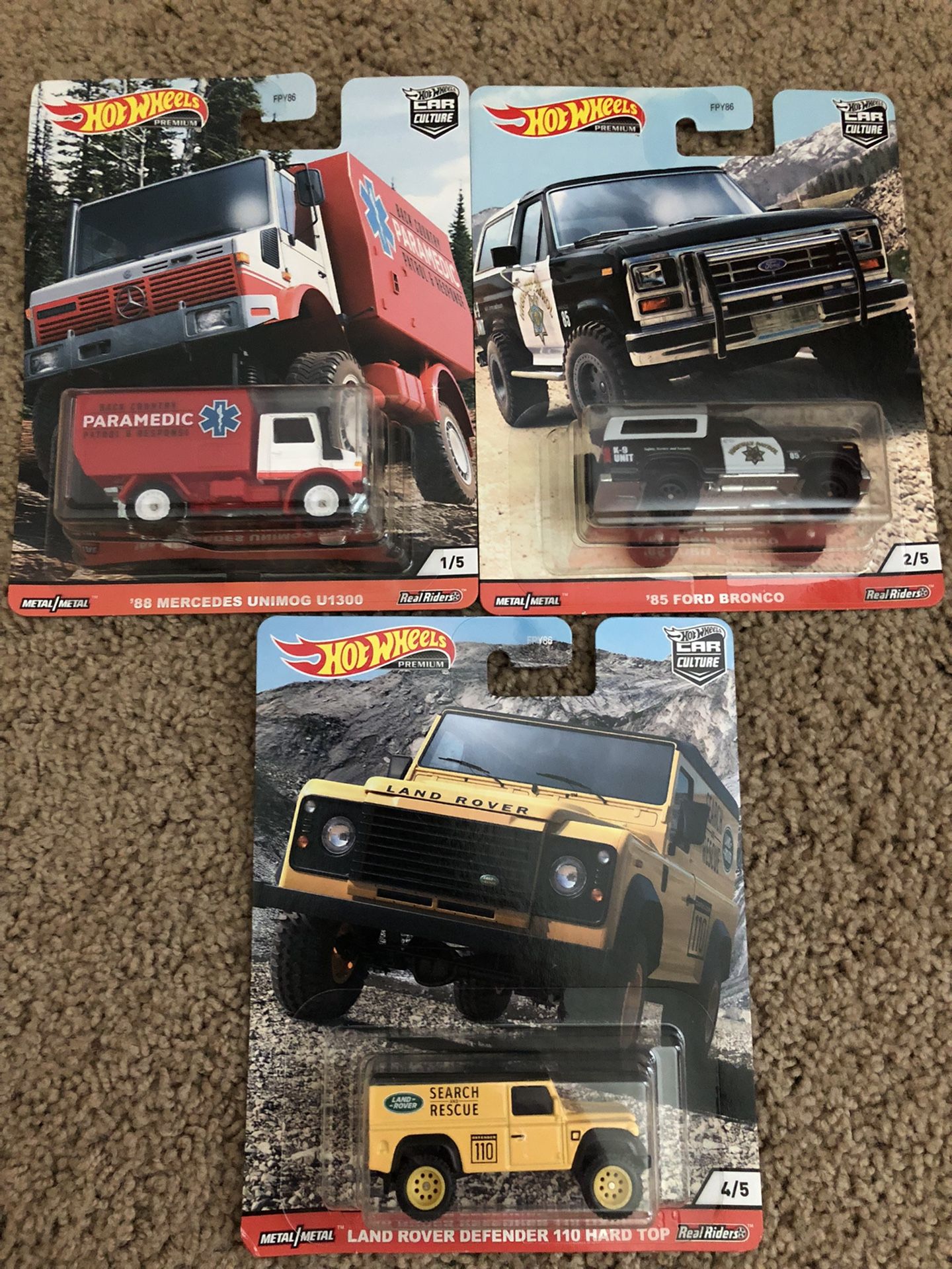 Hot wheels premium