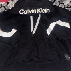 Calvin Klein Performance Drawstring Hoodie Size Medium